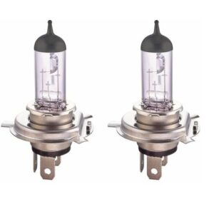 Coppia Lampade Alogene H4 12V 100w